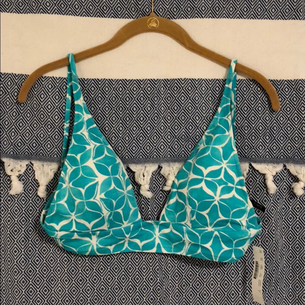 NWT J. Crew High French Top in Mosaic Floral Small
